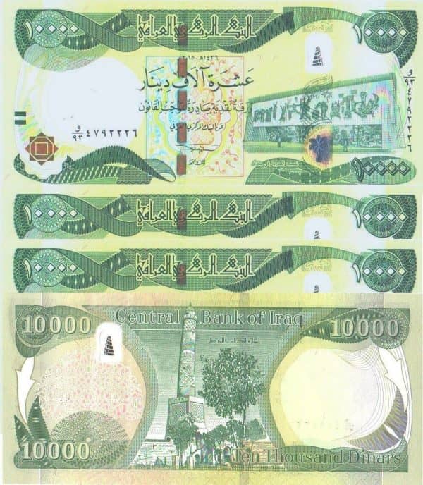 10K Iraqi Dinar