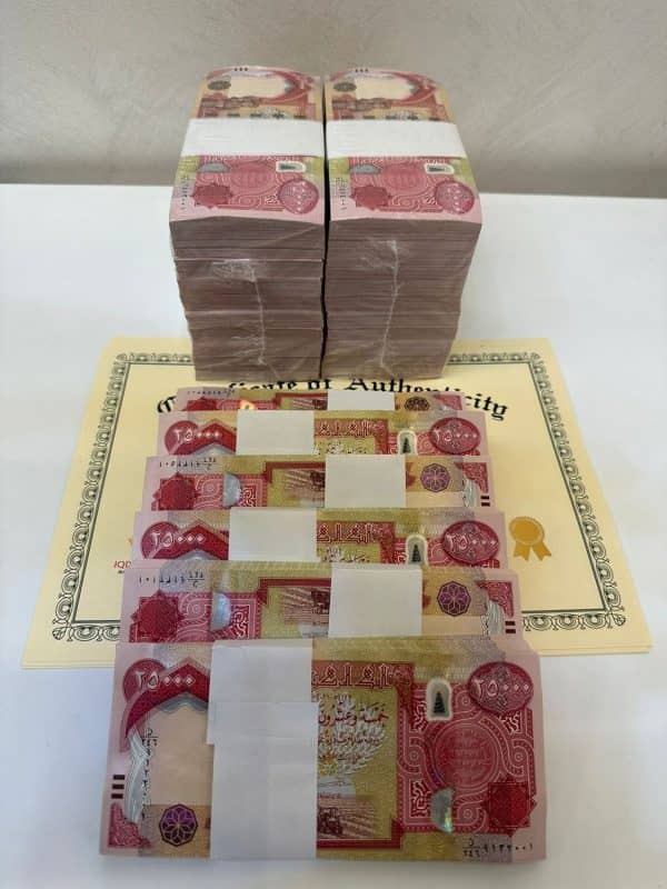 25000 Iraqi Dinar bundle