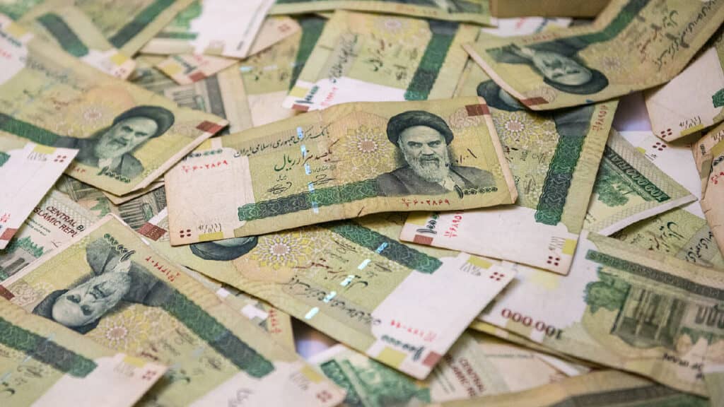 Iranian Rial used