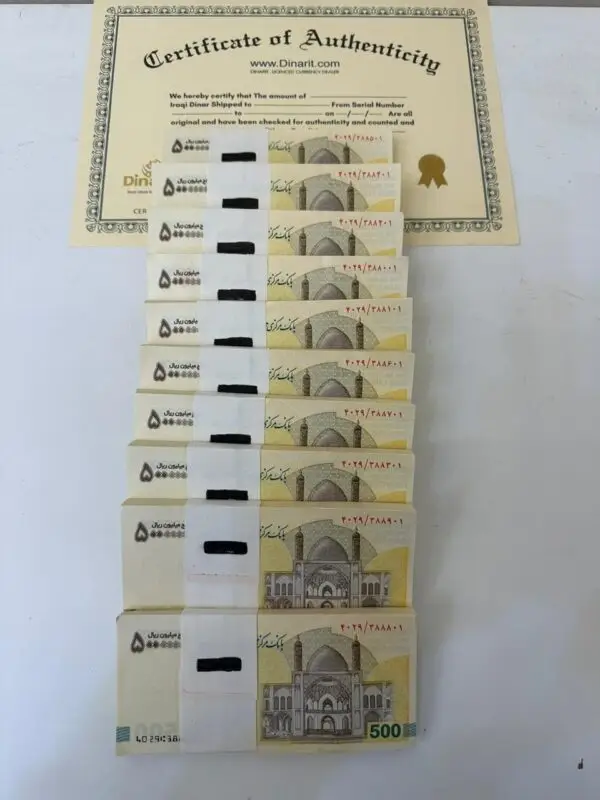 New Rial New 30 Millions 5 Million Iranian Rial